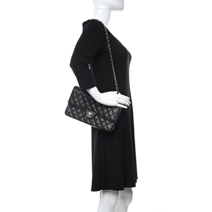 Chanel Caviar Quilted Medium Double Flap Black 2 of 11