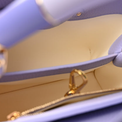 Louis Vuitton Taurillon Kintsugi Capucines BB Iris 5 of 9