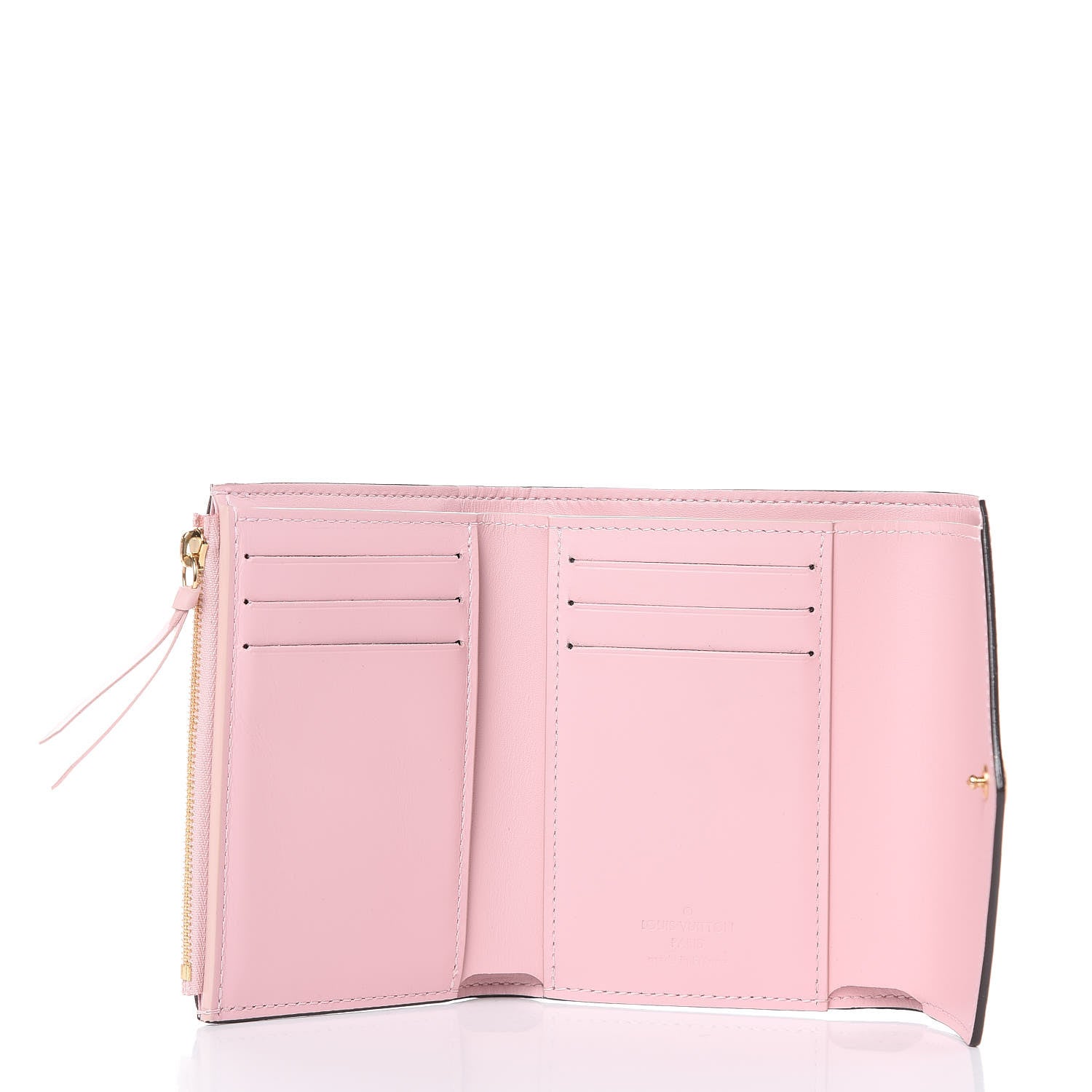 Louis Vuitton Vernis Victorine Wallet Rose Ballerine 5 of 8