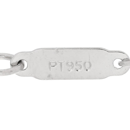 Tiffany Platinum Diamond Letter D Pendant Necklace 4 of 4