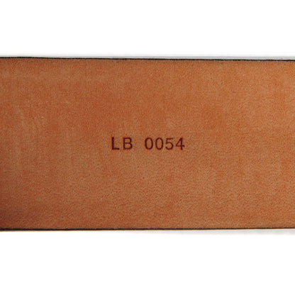 Louis Vuitton Monogram Ceinture Belt Gold Buckle 90 36 5 of 5