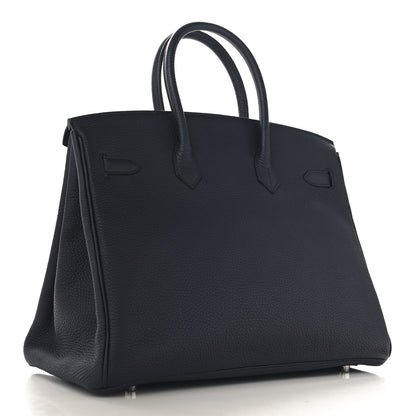 Hermes Togo Birkin 35 Bleu Indigo 3 of 13