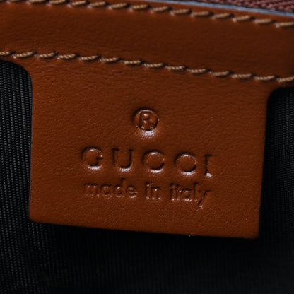 Gucci Plutone Calfskin Cosmetic Pouch Brown 6 of 7