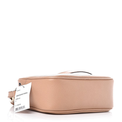 Gucci Pebbled Calfskin Small Soho Disco Bag Camelia 4 of 9