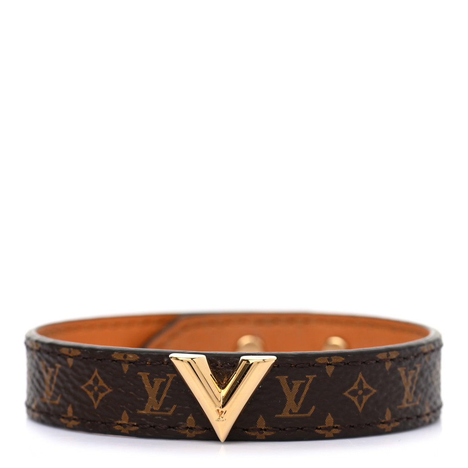 Louis Vuitton Monogram Essential V Bracelet 17 1 of 6