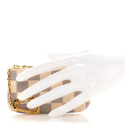 Louis Vuitton Damier Azur Key Pouch 2 of 9