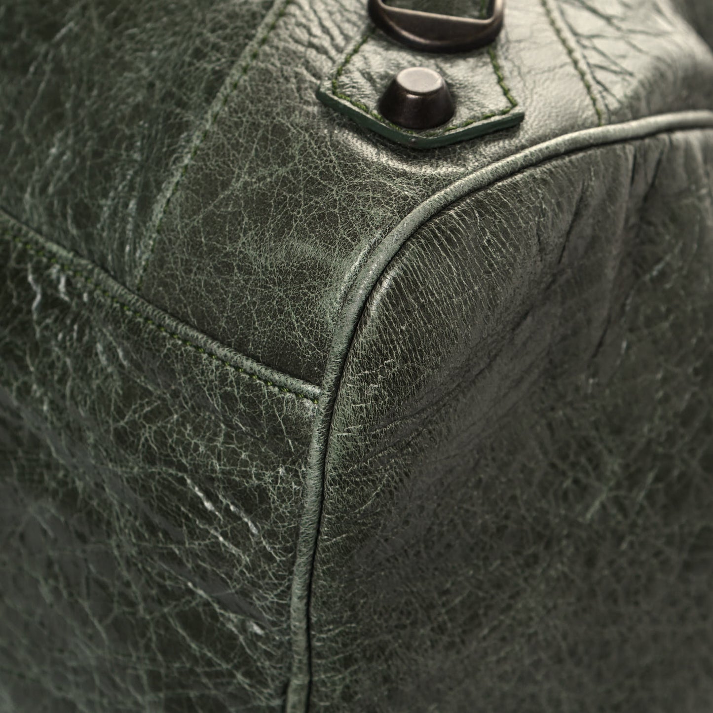 Agneau Classic Hardware Twiggy Vert Thyme
