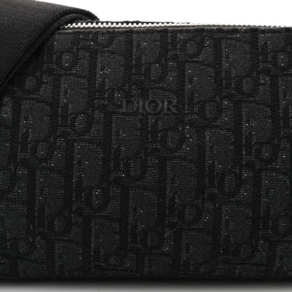 Christian Dior Oblique Roller Messenger Bag Black 7 of 10