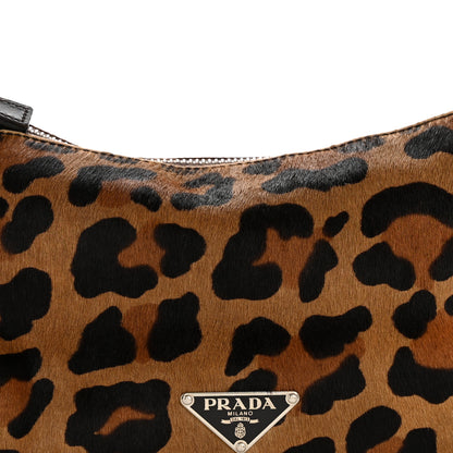 Prada Calf Hair Leopard Print Bag 8 of 15