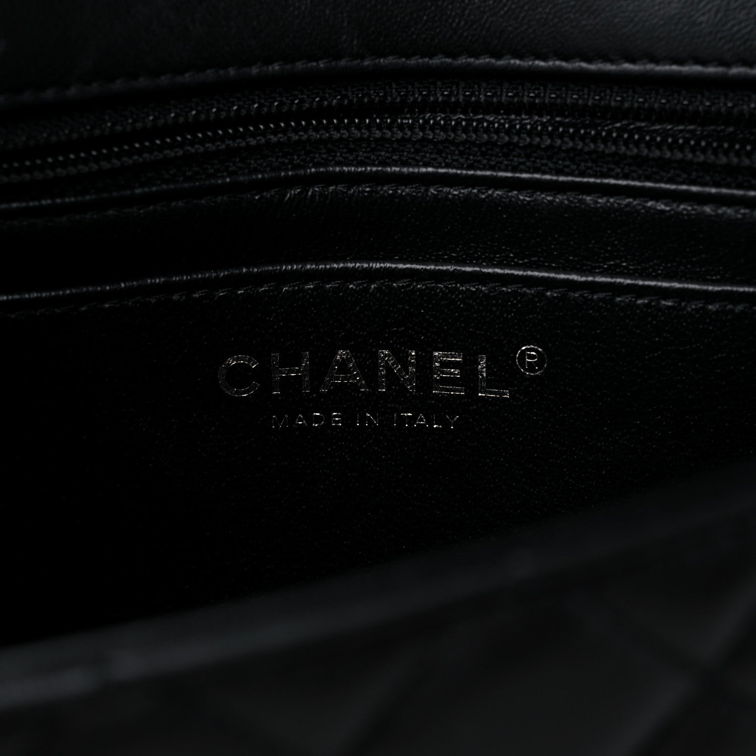 Chanel Lambskin Quilted Mini Rectangular Flap Black 6 of 11