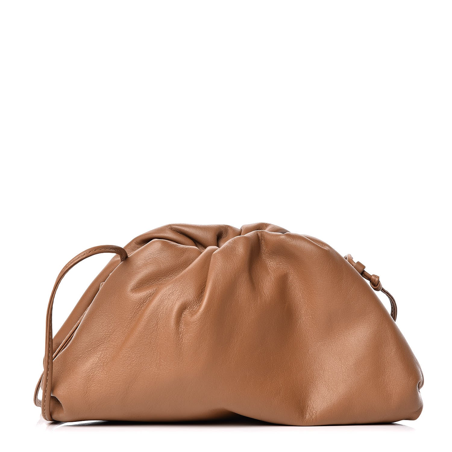 Bottega Veneta Butter Calfskin The Mini Pouch Camel 1 of 9