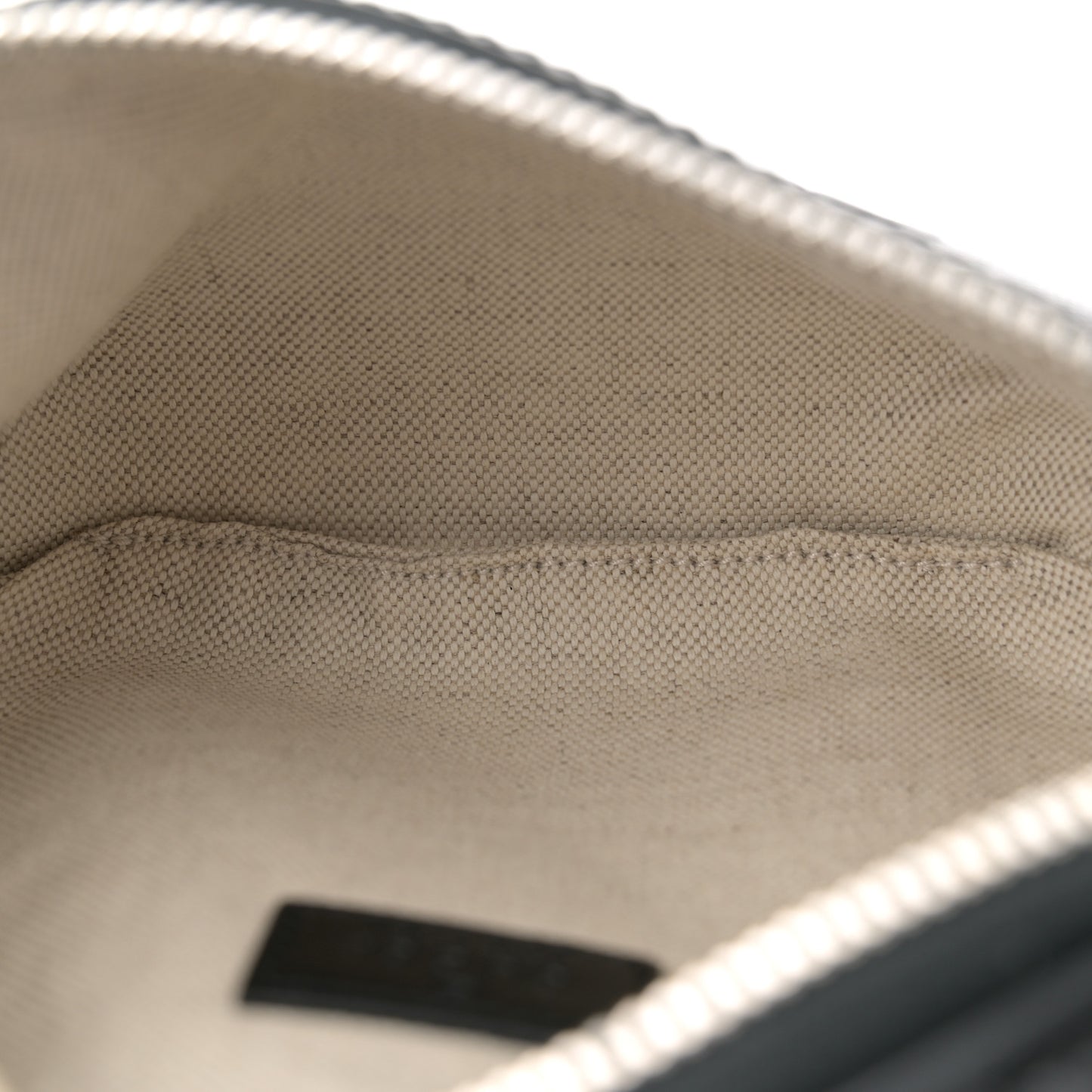 Calfskin GG Tennis Embossed Belt Bag Black