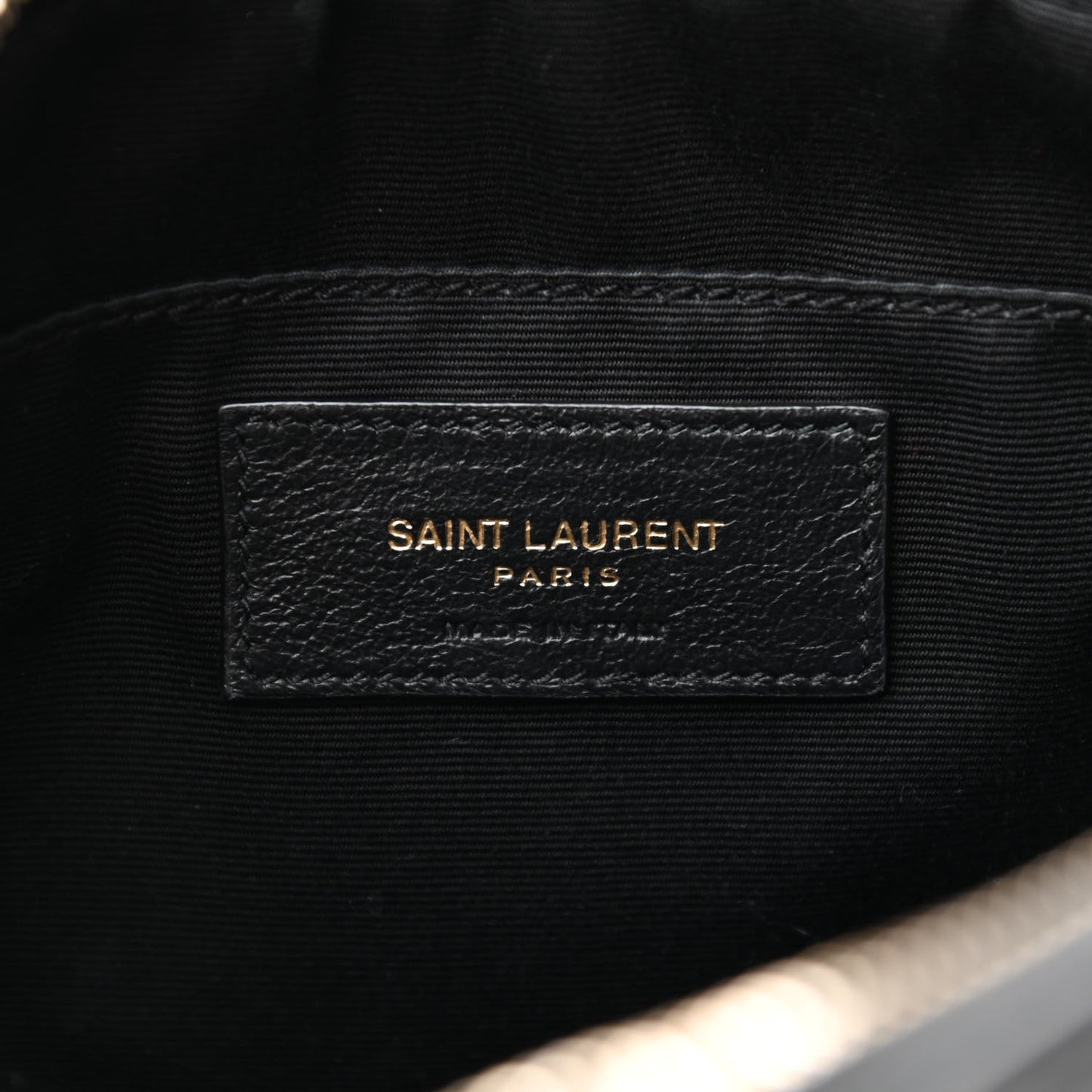 Calfskin Matelasse Monogram Lou Camera Bag Black