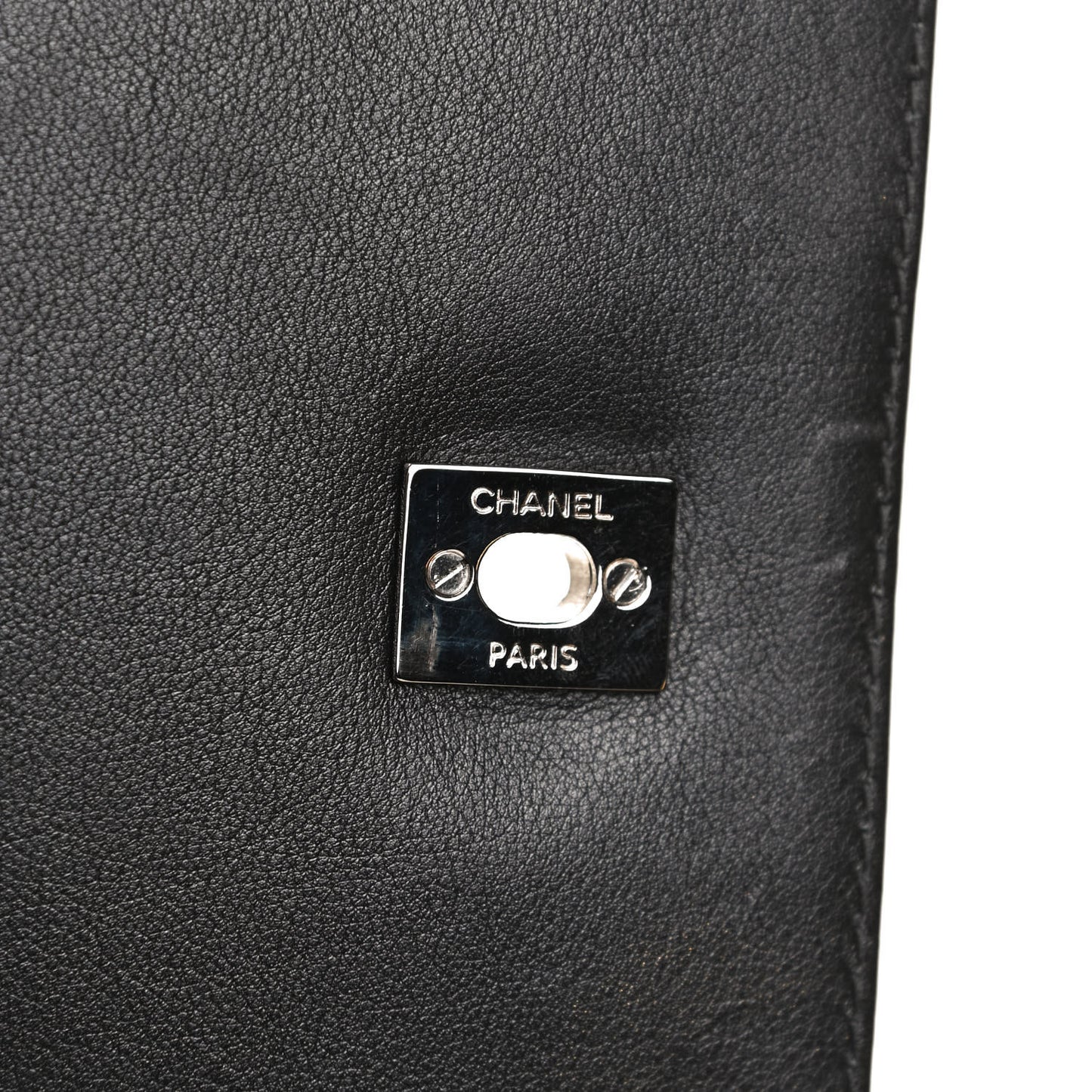 Calfskin Quilted In The Business Flap Bag Black
