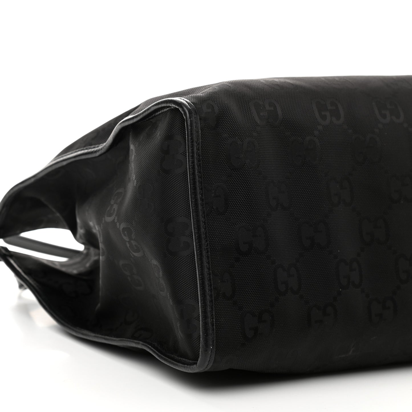 Econyl Nylon Monogram Large Off The Grid Tote Bag Black