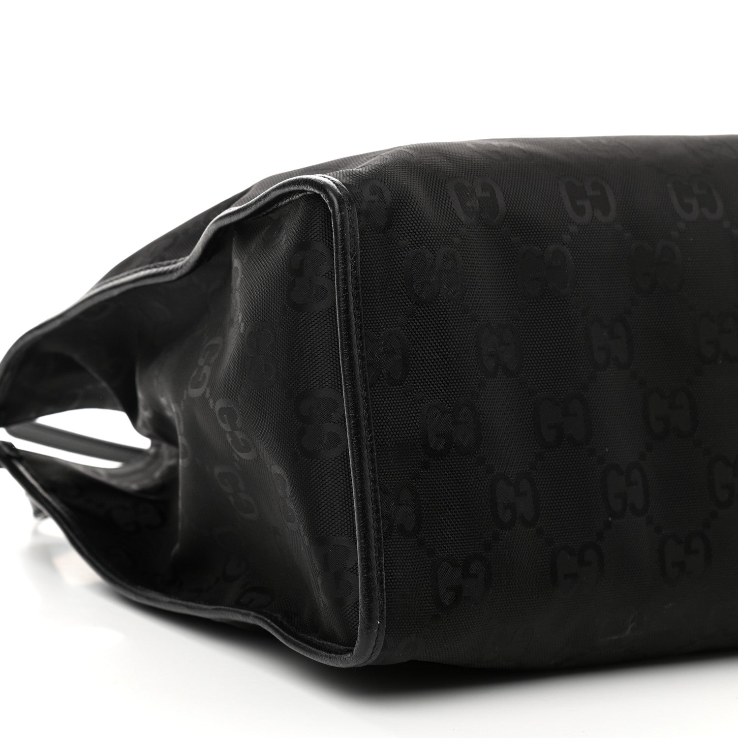 Gucci Econyl Nylon Monogram Large Off The Grid Tote Bag Black 9 of 10