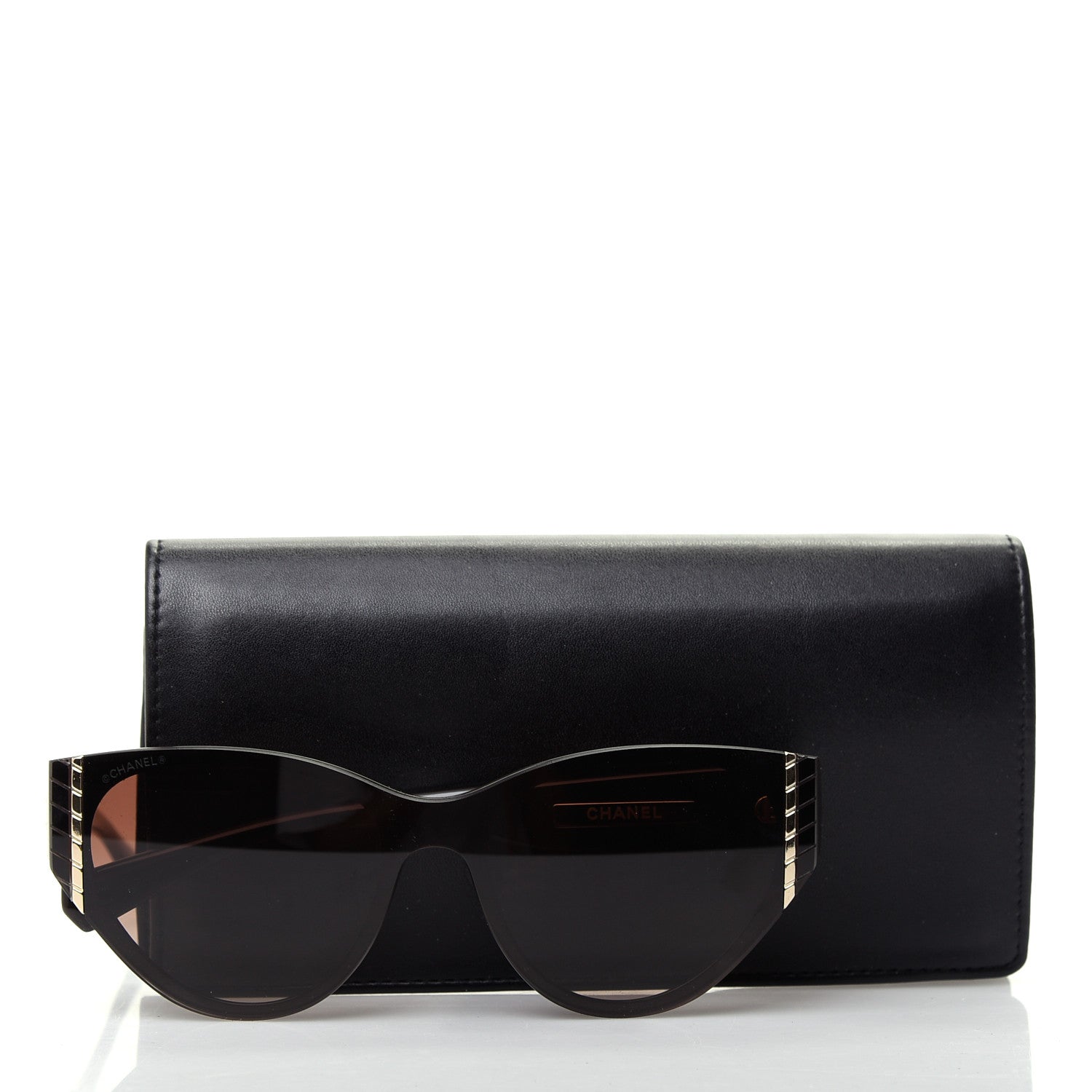 Chanel CC Cat Eye Sunglasses 6054 Brown 8 of 8
