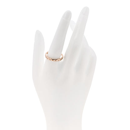 Chanel 18K Beige Gold Mini Coco Crush Ring 60 9 2 of 5