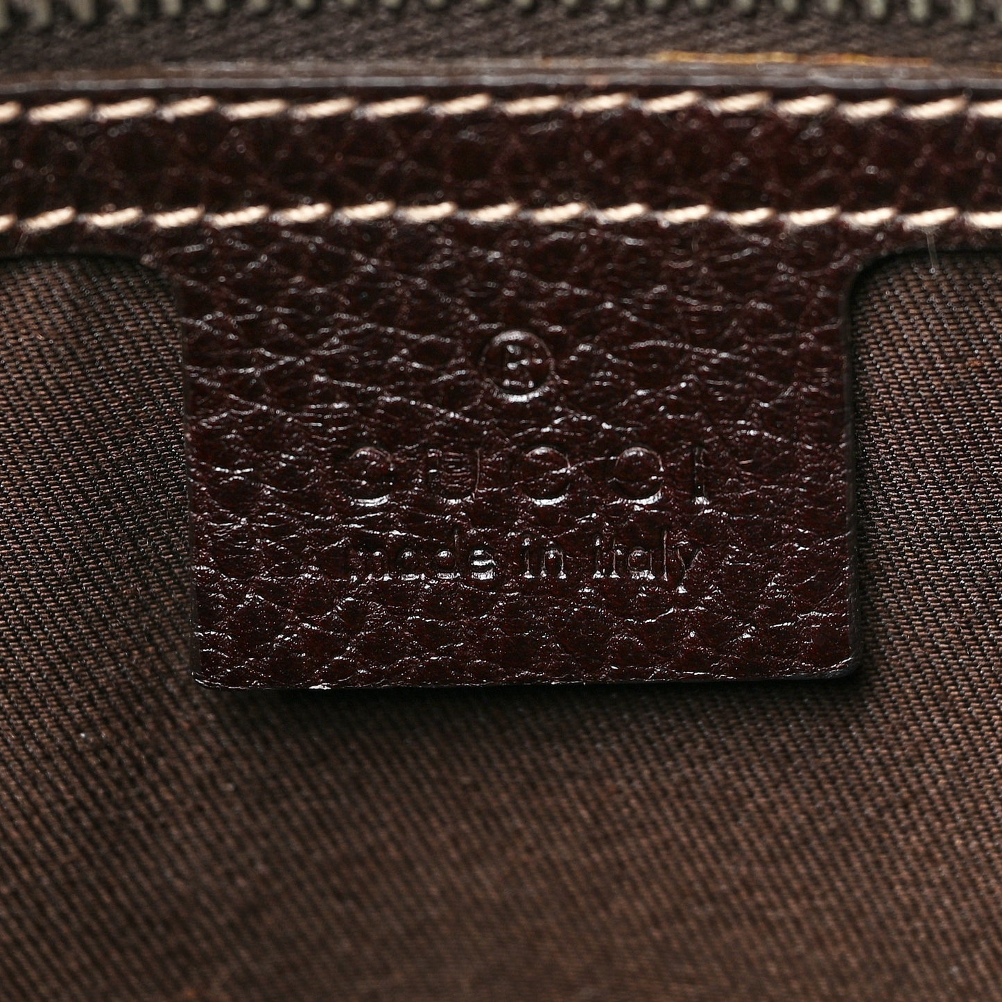 Diamante Hysteria Travel Bag Brown