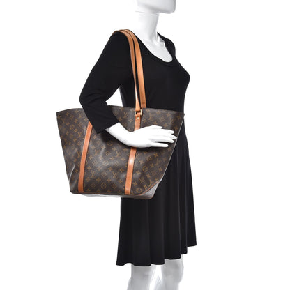 Louis Vuitton Monogram Sac Shopping Tote 2 of 7