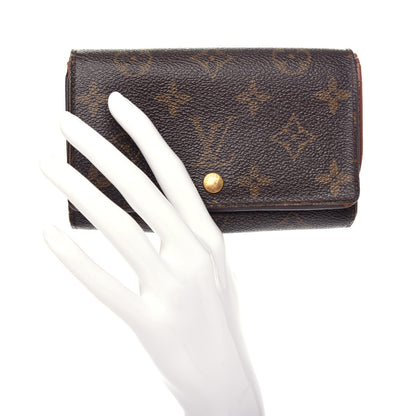 Louis Vuitton Monogram Porte-Monnaie Billets Tresor Wallet 2 of 11