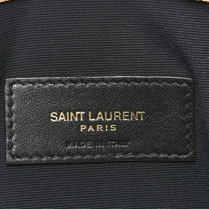 Saint Laurent Grain De Poudre Uptown Pouch Dark Beige 6 of 11