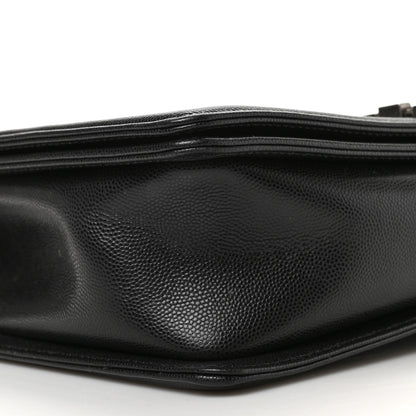 Chanel Caviar Quilted New Medium Boy Flap Black 8 of 10