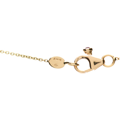 Roberto Coin 18K Yellow Gold Diamond .25ct Diamonds By The Inch Five Station Necklace 5 of 5
