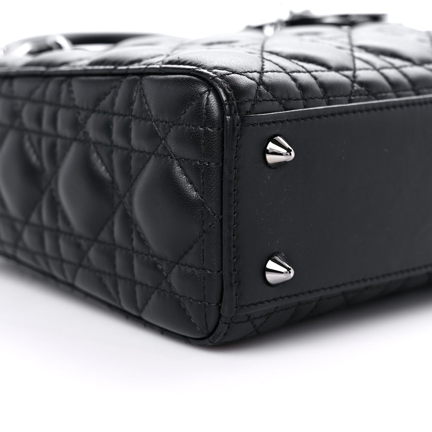 Lambskin Cannage Small My ABCDior Lady Dior Black