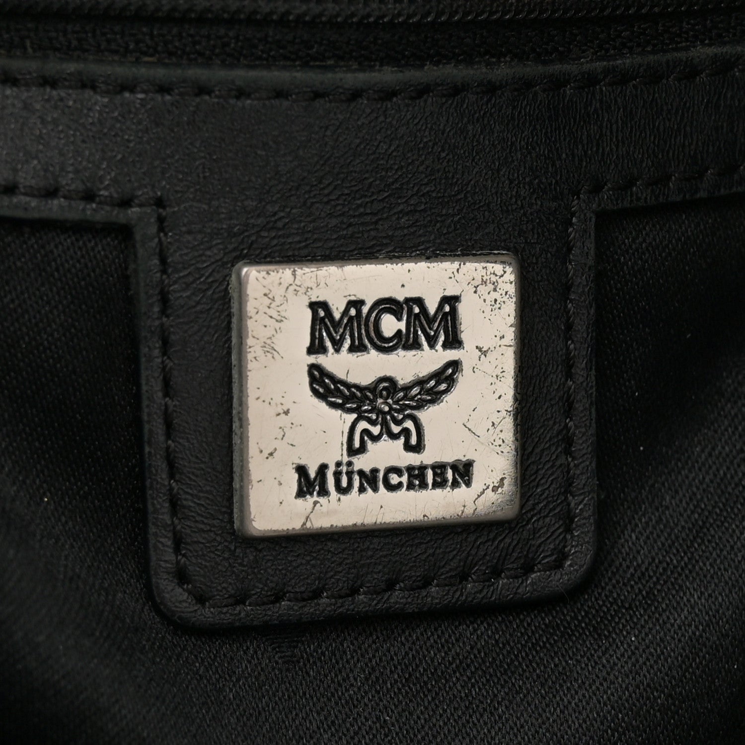 MCM Visetos Essential Drawstring Bucket Bag Black 6 of 11