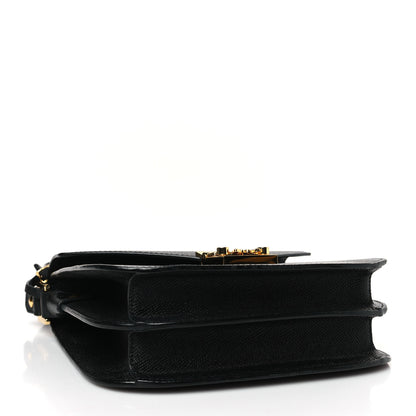 MCM Grained Calfskin Patricia Park Avenue Crossbody Bag Black 4 of 8