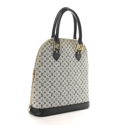 Louis Vuitton Mini Monogram Alma Haut Tote Blue 3 of 11