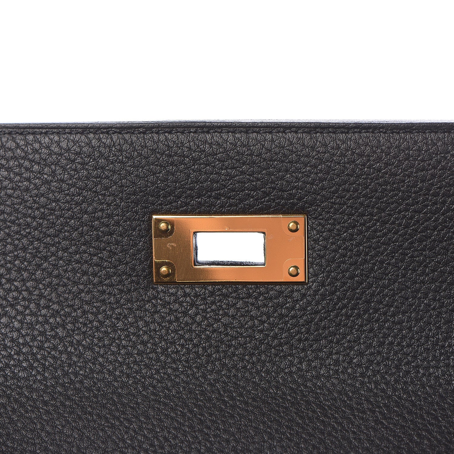 Hermes Togo Kelly Retourne 32 Black 26 of 40
