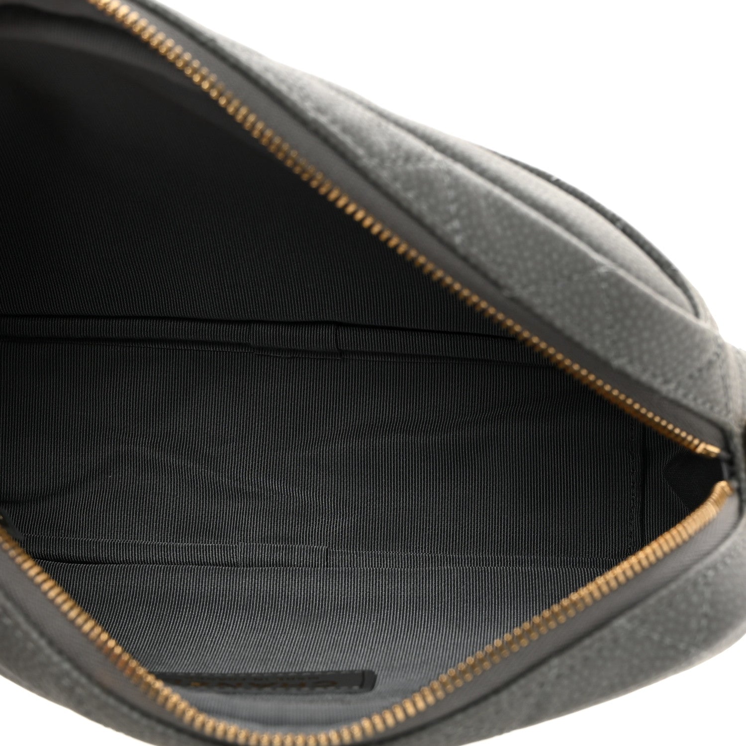 Chanel Iridescent Caviar Flat Quilted Small Coco Tassel Camera Case Grey 5 of 10