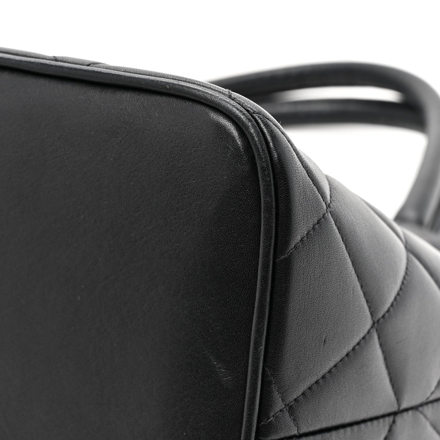 Chanel Lambskin Quilted Medallion Tote Black 13 of 15