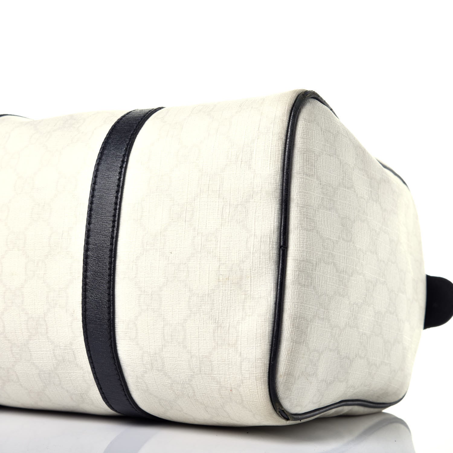 Gucci GG Plus Monogram Medium Joy Boston White Black 9 of 12