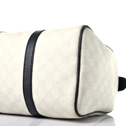 Gucci GG Plus Monogram Medium Joy Boston White Black 9 of 12