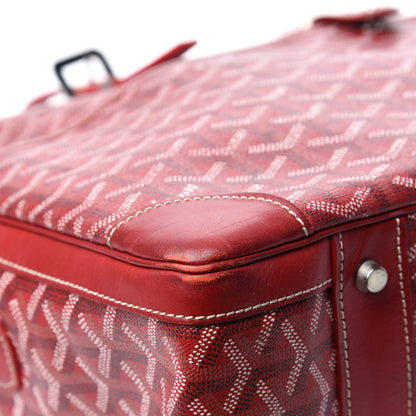 Goyard Goyardine Ambassade MM Briefcase Red 8 of 19