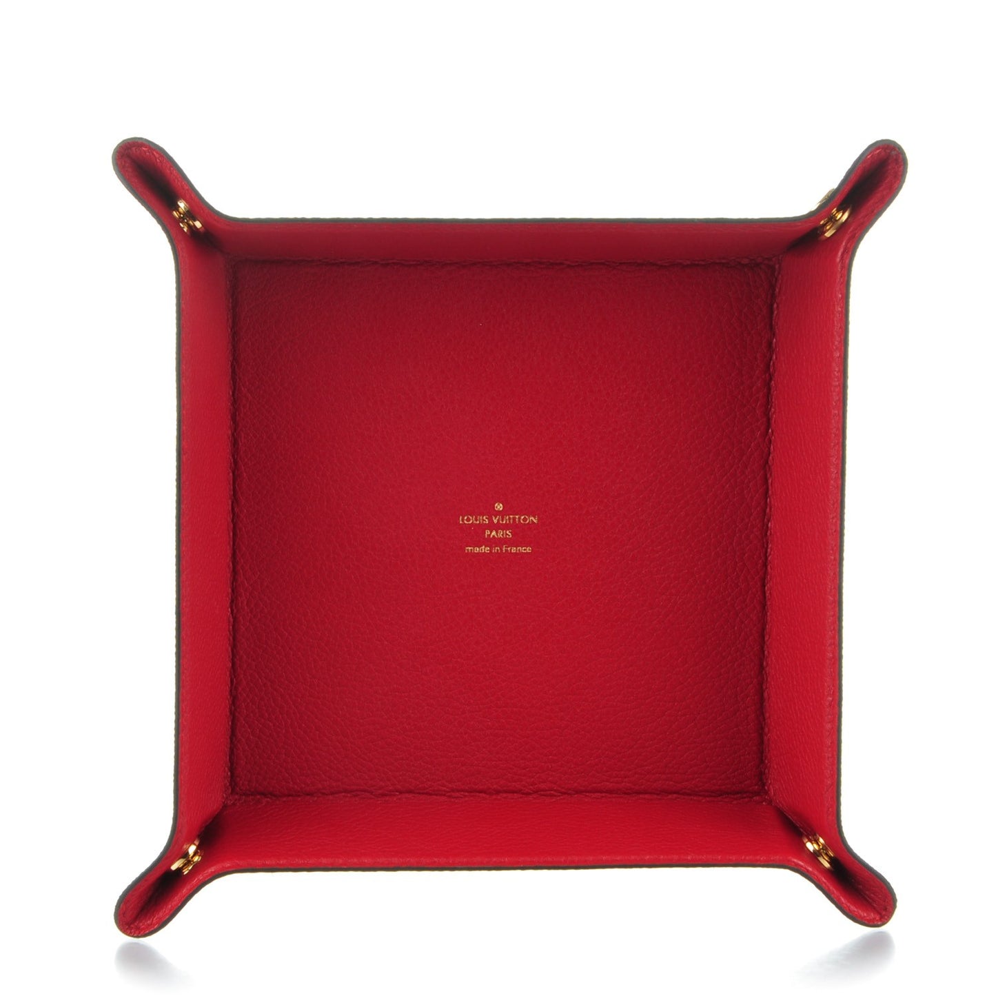 Monogram Change Tray Rouge