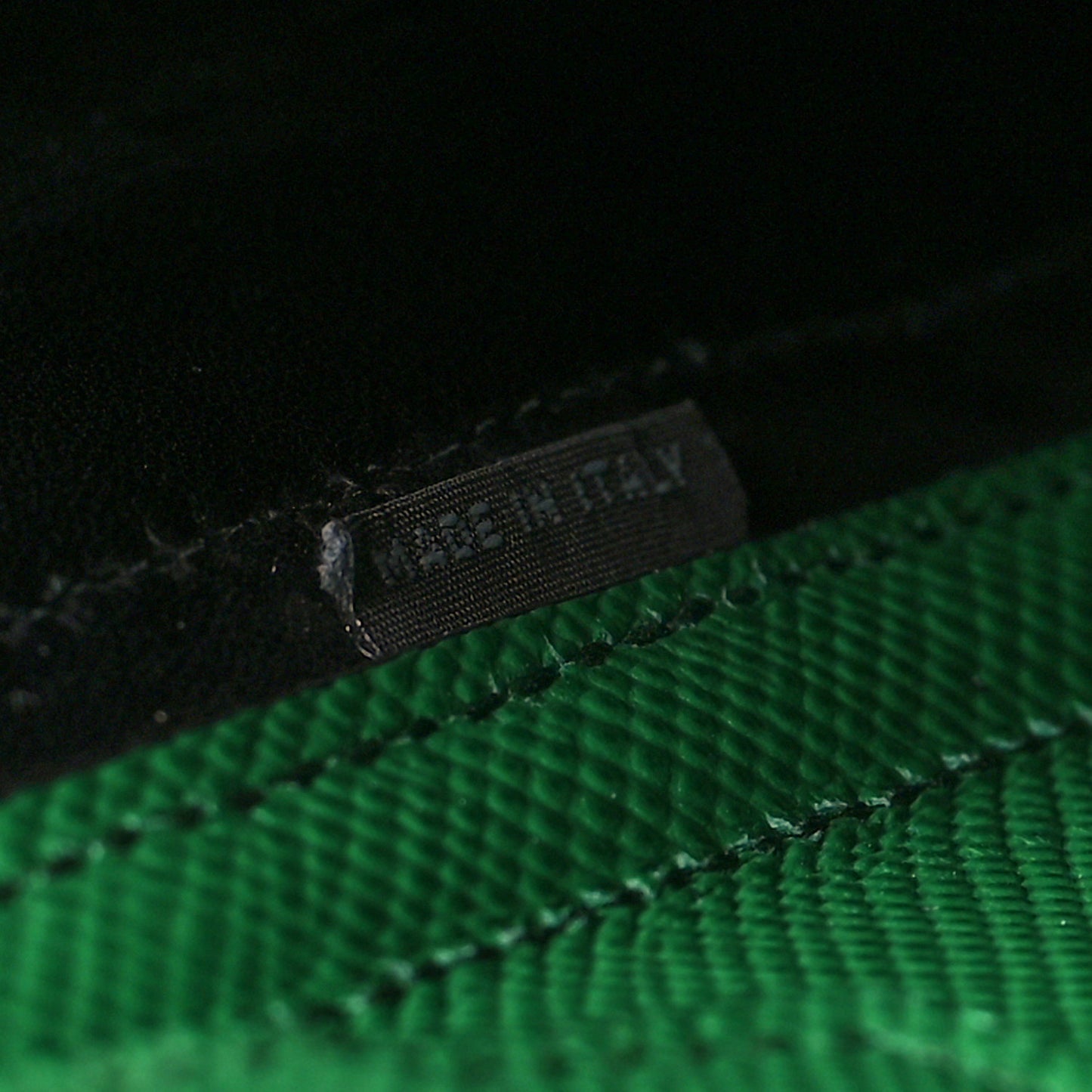 Saffiano Cuir Medium Double Bag Verde