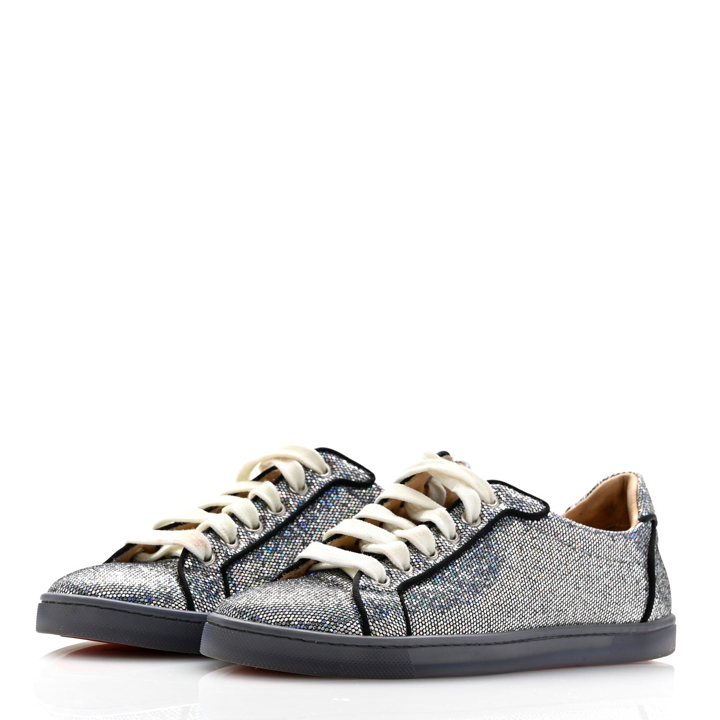 Seava Glitter Disco Ball Flat Sneakers 36 Multicolor