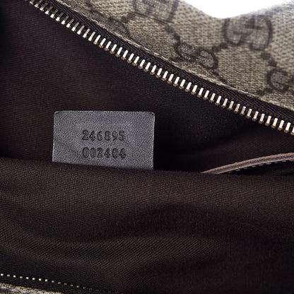 Gucci GG Plus Monogram Boston Carry On Duffle Bag Brown 8 of 8