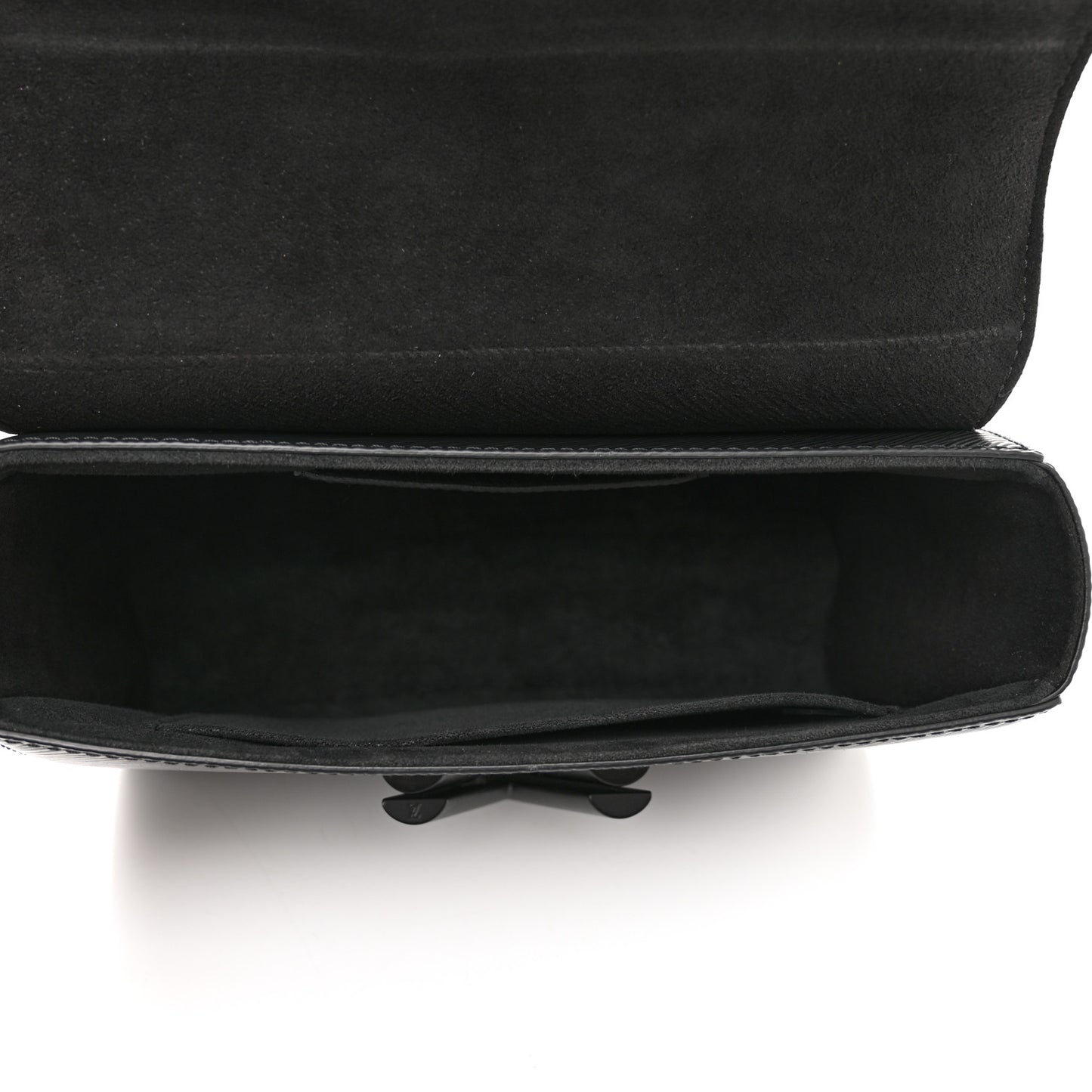 Epi Twist Shoulder Bag MM Matte Black
