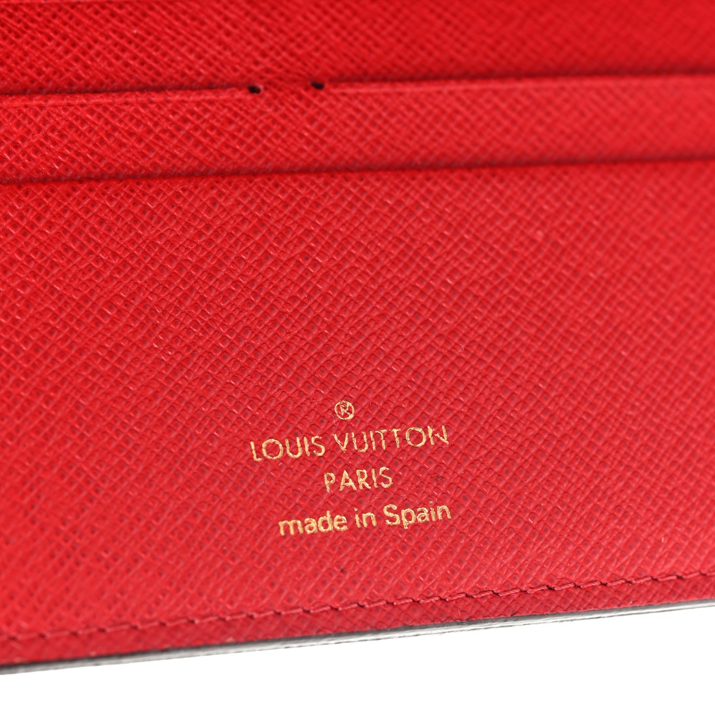 Monogram Insolite Wallet Red
