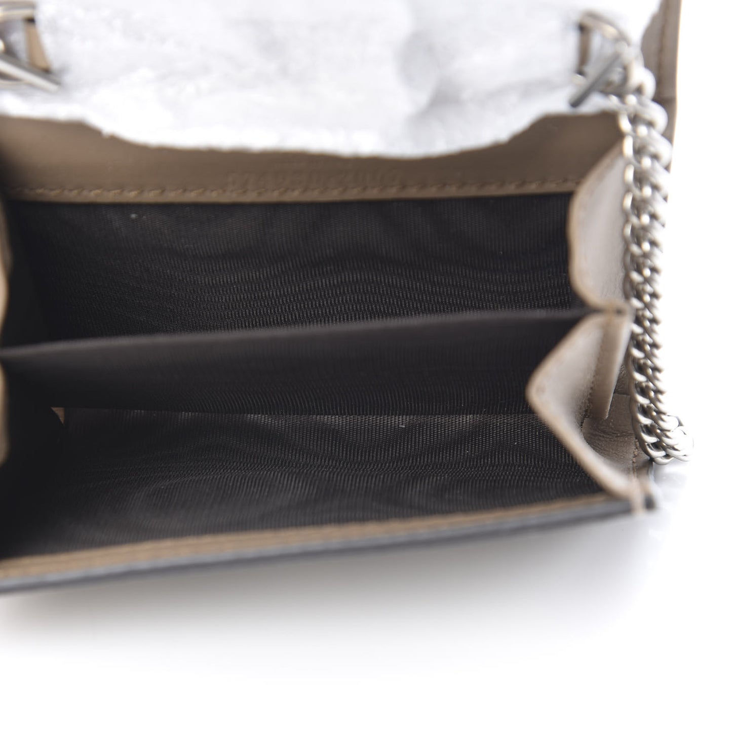 GG Supreme Monogram Dionysus Coin Purse Taupe