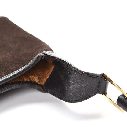 Gucci Suede Small Jackie O Hobo Dark Brown 8 of 14