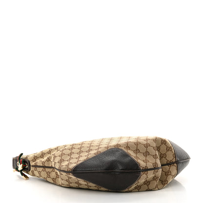 Gucci Monogram Large Princy Hobo Dark Brown 4 of 15
