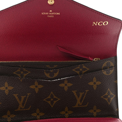 Louis Vuitton Monogram Josephine Wallet Fuchsia 5 of 9