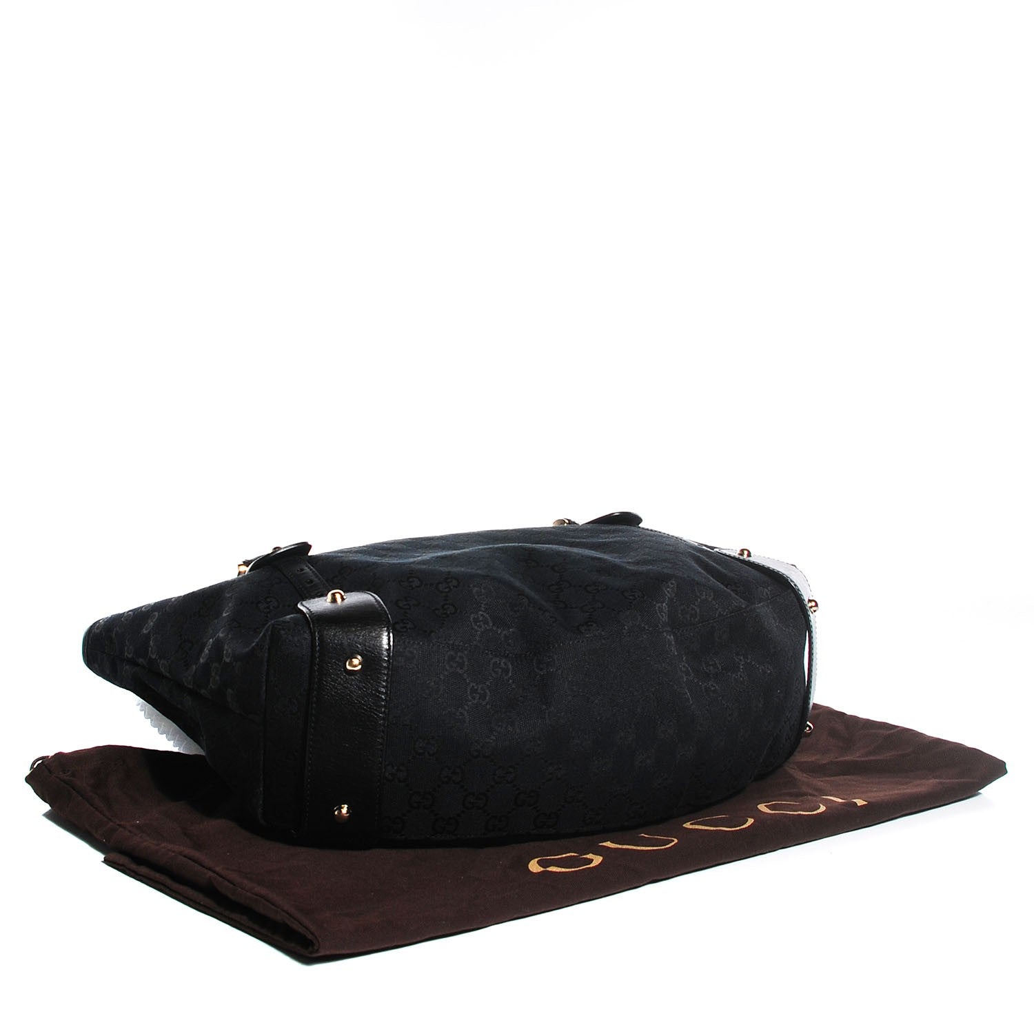 Gucci Monogram Medium Pelham Shoulder Bag Black 4 of 7