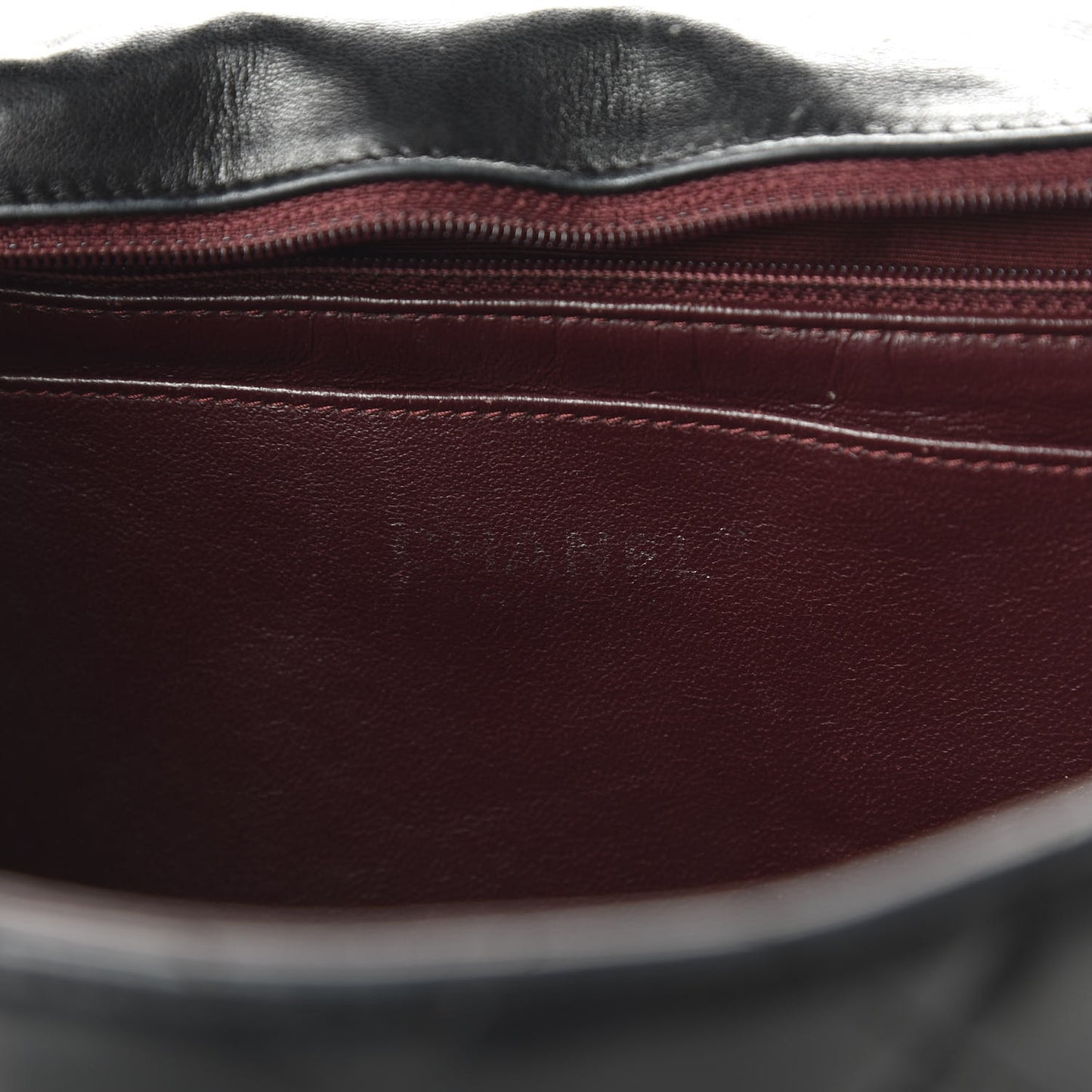 Lambskin Quilted Jumbo Single Flap Black